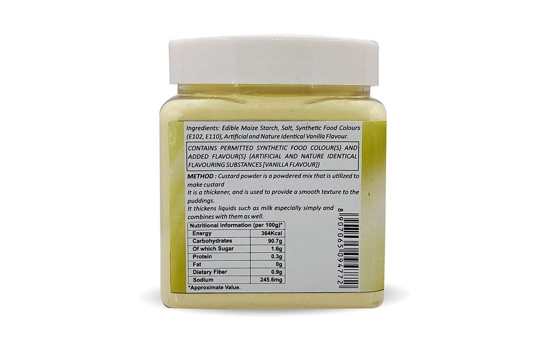Puramio Custard Powder Vanilla    Plastic Jar  250 grams